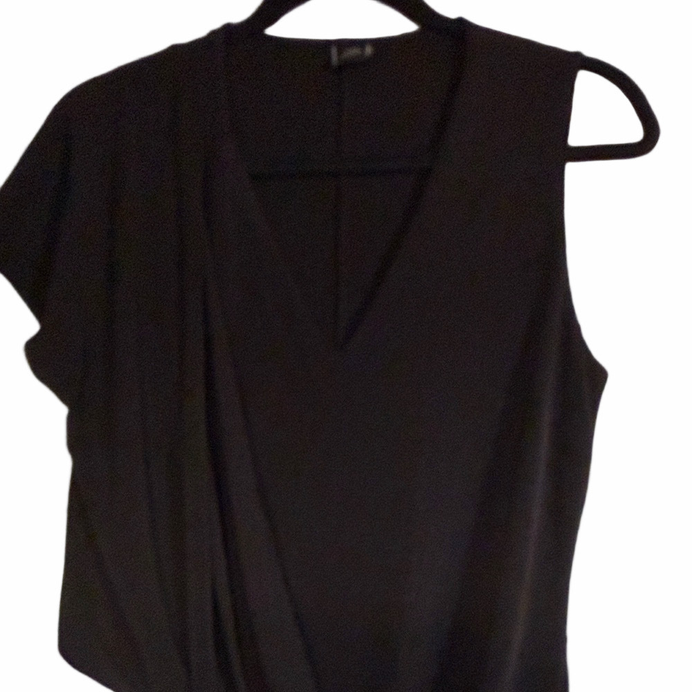 Zara W&B Collection Asymmetrical Draped Dress | EUC | Sz S - Picture 5 of 7